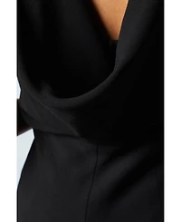 Coast Cowl Back Maxi Bridesmaid Dress