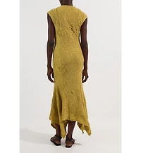 Karen Millen Women's Sleeve Trim Detail Jersey Maxi Dress