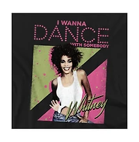 Logovision Men's Whitney Houston I Wanna Dance T Shirt