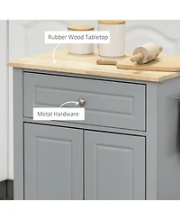 Slickblue Spacious Freestanding Kitchen Storage Cabinet with Adjustable Shelves for Pantry
