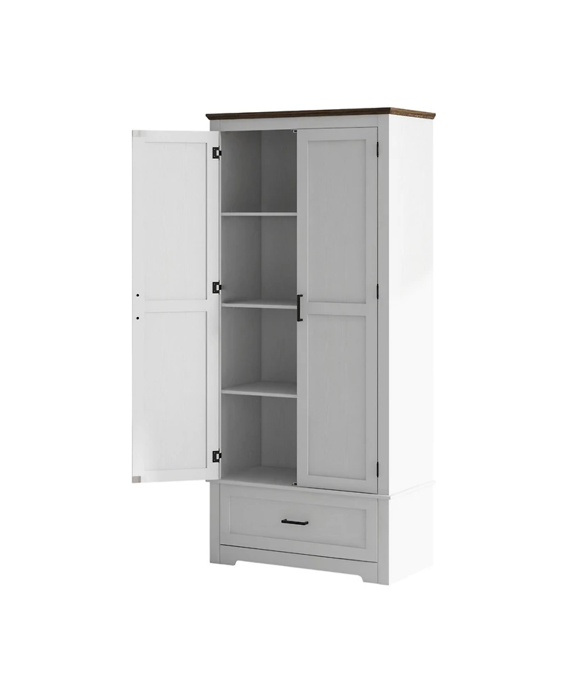Slickblue Modern Kitchen Storage Cabinet Durable Design for Pantry and Cooking Essentials