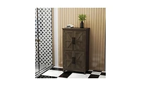 Durable Bathroom Floor Cabinet for Organizing Toiletries and Towels Efficiently