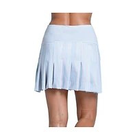 Lucky Love Retro Pleat 15.5 Inch Womens Golf Skort
