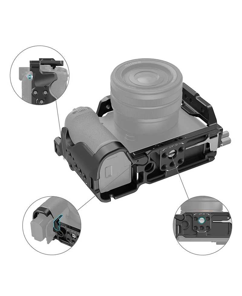 SmallRig 4422 Full Camera Cage Kit for Sony Alpha 7C Ii and Alpha 7CR
