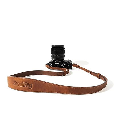 SmallRig Universal Leather Camera Shoulder Strap, Brown
