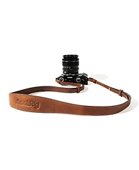 SmallRig Universal Leather Camera Shoulder Strap, Brown