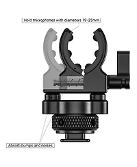 SmallRig Shotgun Microphone Holder (Cold Shoe)