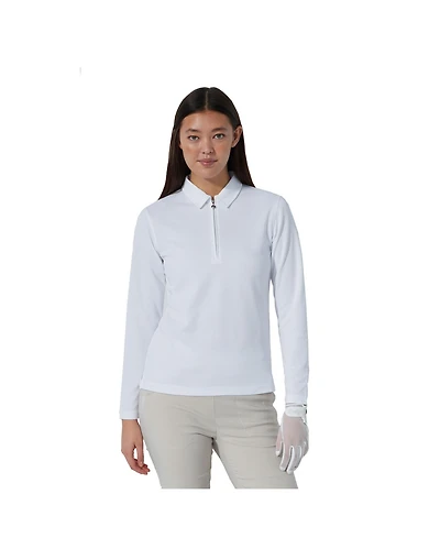 Daily Sports Peoria Long Sleeve Womens Golf Polo