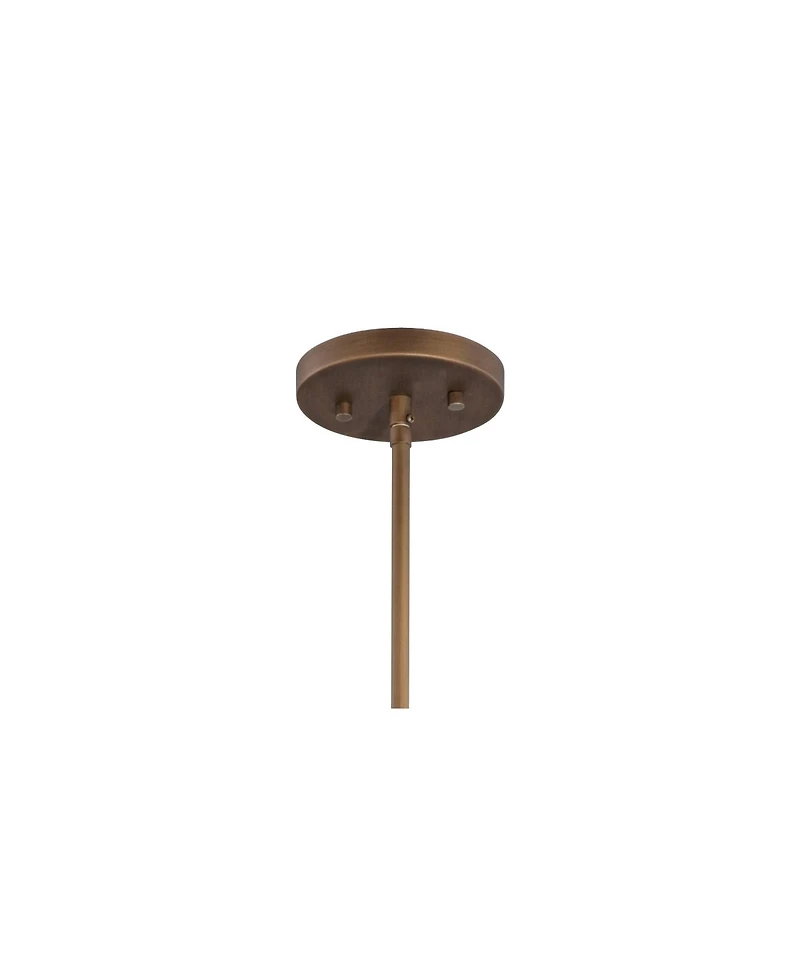 Possini Euro Design Brushed Bronze Drum Pendant Chandelier 20" Wide Modern Sand Stone Linen Shade Fixture for Dining Room House
