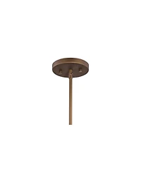 Possini Euro Design Brushed Bronze Drum Pendant Chandelier 20" Wide Modern Sand Stone Linen Shade Fixture for Dining Room House