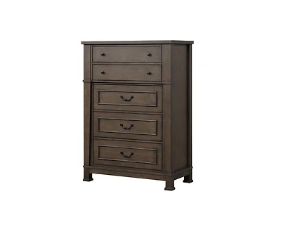 Casainc Dark Walnut Chest Storage Cabinet