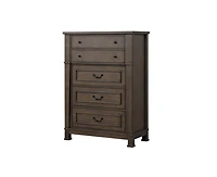 Casainc Dark Walnut Chest Storage Cabinet