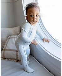 MeMoi Baby "Mon Etoile" Cotton Rich Pointelle Footie
