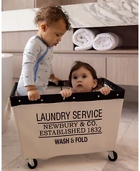 MeMoi Baby and Toddler Boys "Row Your Boat Gently" Rayon Blend Pointelle Footie