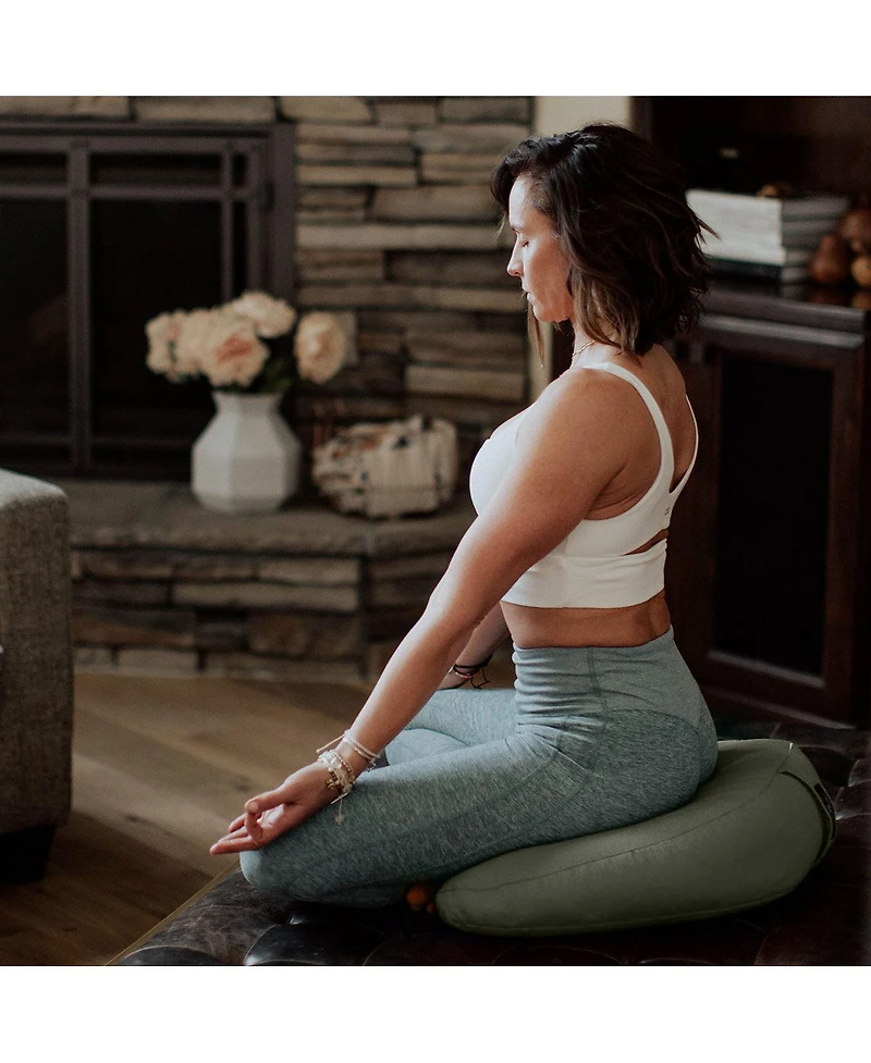 Hugger Mugger V-Shaped Meditation Cushion