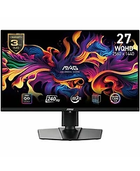Msi Mag 271QPX Qd-oled E2 26.5" 16:9 Wqhd 240Hz Hdr Gaming Monitor, Metallic Black