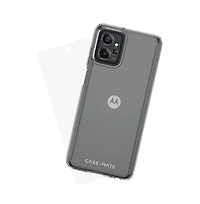 Case-Mate Protection Pack Tough Case and Glass Screen Protector for Motorola Moto G Power 5G (2023)