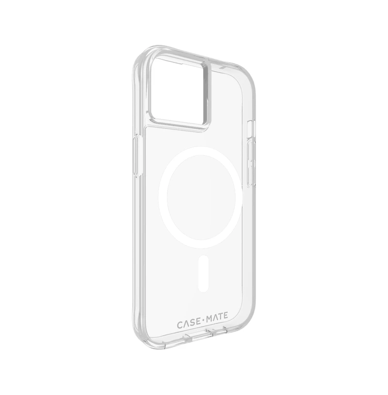 Case-Mate Tough MagSafe Case for Apple iPhone 15 / iPhone 14 / iPhone 13-Clear