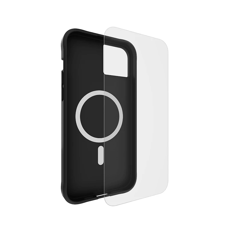 Case-Mate Protection Pack Tough Case and Glass Screen Protector for Apple iPhone 15 Plus-Clear