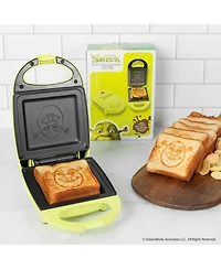 Uncanny Brands Shrek Sandwich Maker - Small Kitchen Appliance