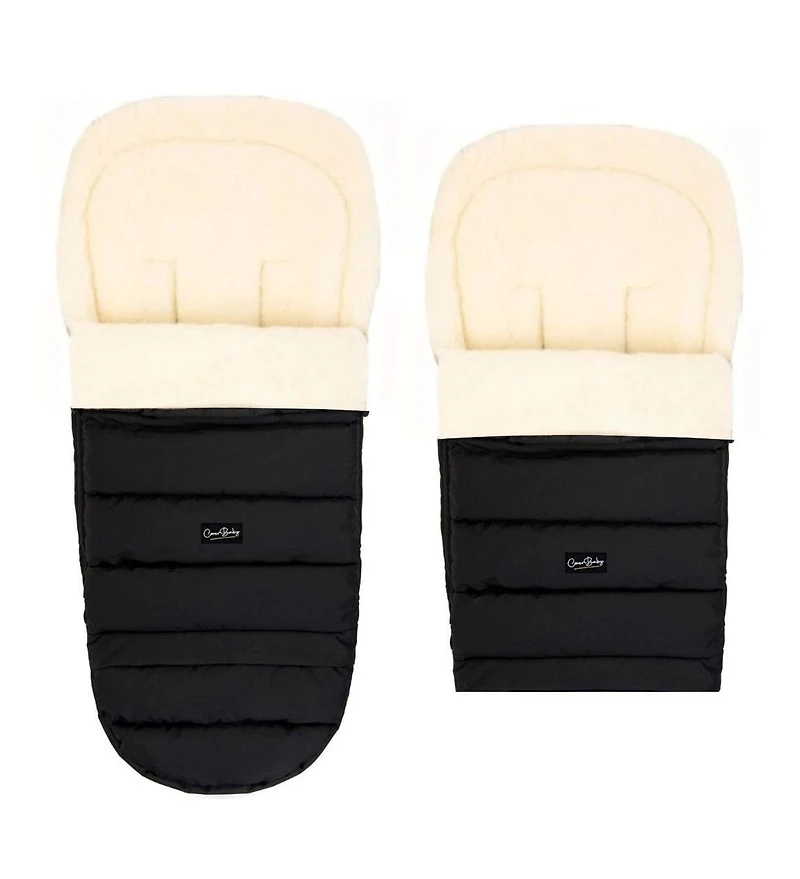Cover Baby Baby Cover 0-3 Years Arctic Organic Wool Adjustable Footmuff in