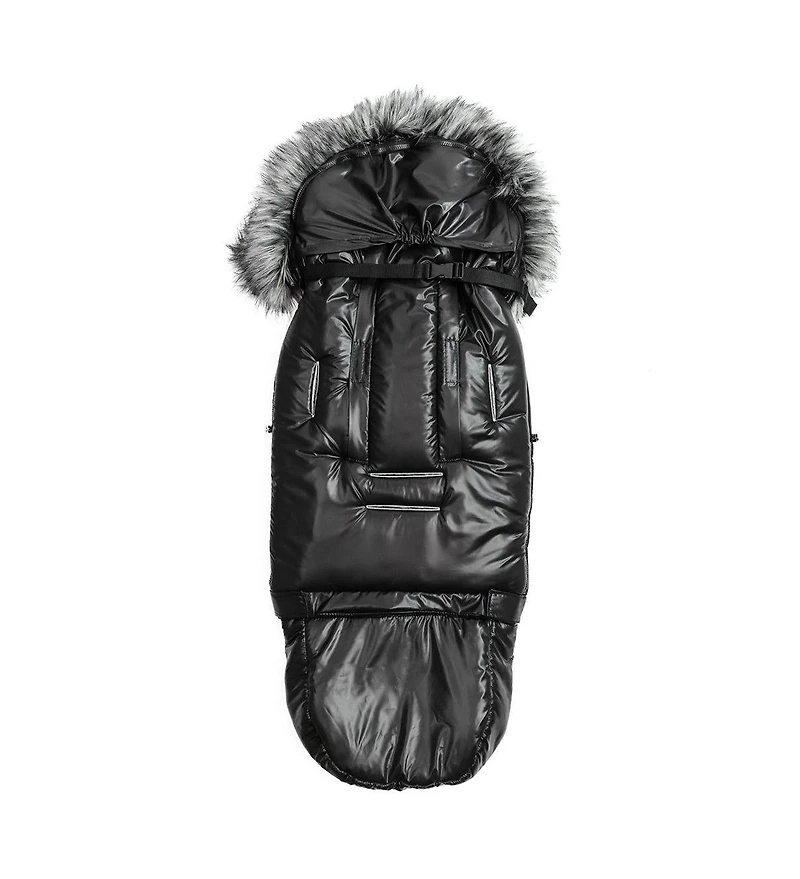 Cover Baby Baby Cover 0-3 Years Organic Premium Gray Wool Adjustable Footmuff in Pastel