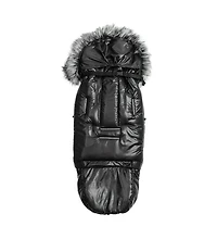Cover Baby Baby Cover 0-3 Years Organic Premium Gray Wool Adjustable Footmuff in Pastel