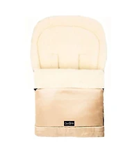 Cover Baby Baby Cover 0-3 Years Scandinavian Organic Wool Adjustable Footmuff in Light Beige