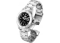 Invicta Men's 34022 Pro Diver Quartz 3 Hand Black Dial Watch
