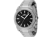 Invicta Men's 46831 Speedway Quartz 3 Hand Black Dial Watch