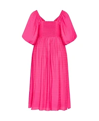 City Chic Plus Shae V Neck Dress