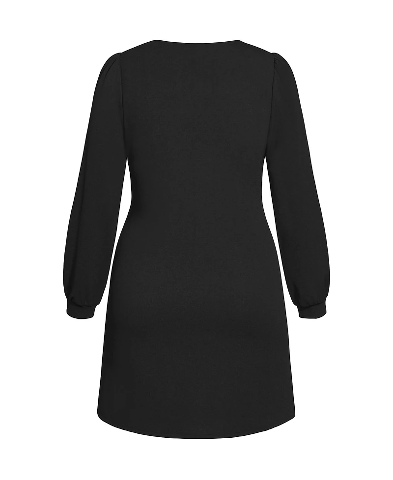 City Chic Plus Quiero Mini Dress