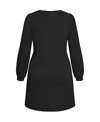 City Chic Plus Quiero Mini Dress