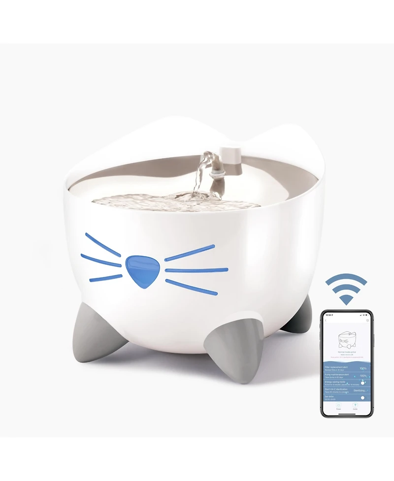 Catit Pixi Smart Fountain, Stainless Top