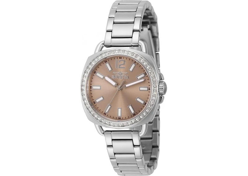 Invicta Women's Wildflower Quartz 3 Hand Light Pink Dial Watch