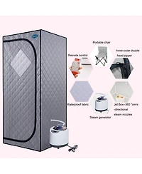 Streamdale Personal Steam Sauna Tent with Timer and Fcc Certification