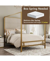 Streamdale Furniture King Canopy Bed