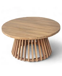 Streamdale Furniture Acacia Wood Patio Coffee Table