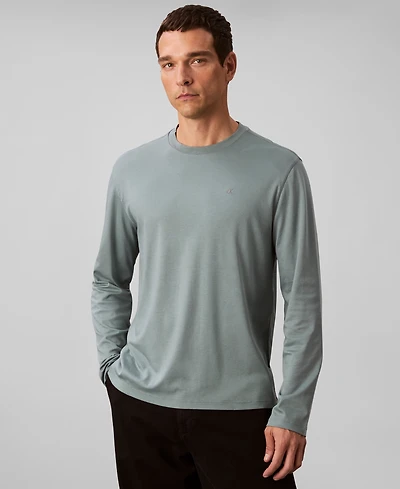 Calvin Klein Men's Crewneck Long Sleeve T-Shirt