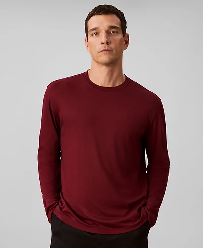 Calvin Klein Men's Crewneck Long Sleeve T-Shirt