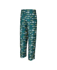 Concepts Sport Men's Green Bay Packers Mosaic All Over Print Pants