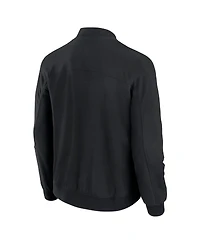 J. Palmer Men's Black Usc Trojans Lightweight Cover-4 Tri-Blend Full-Zip Jacket