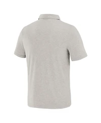 J. Palmer Men's White Ohio State Buckeyes Four Down Polo Shirt