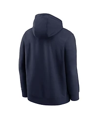 Nike Men's Navy West Virginia Mountaineers 1965 Throwback Club Fleece Hoodie