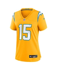 Nike Women's Ladd McConkey Gold Los Angeles Chargers Alternate Charger Power Game Jersey