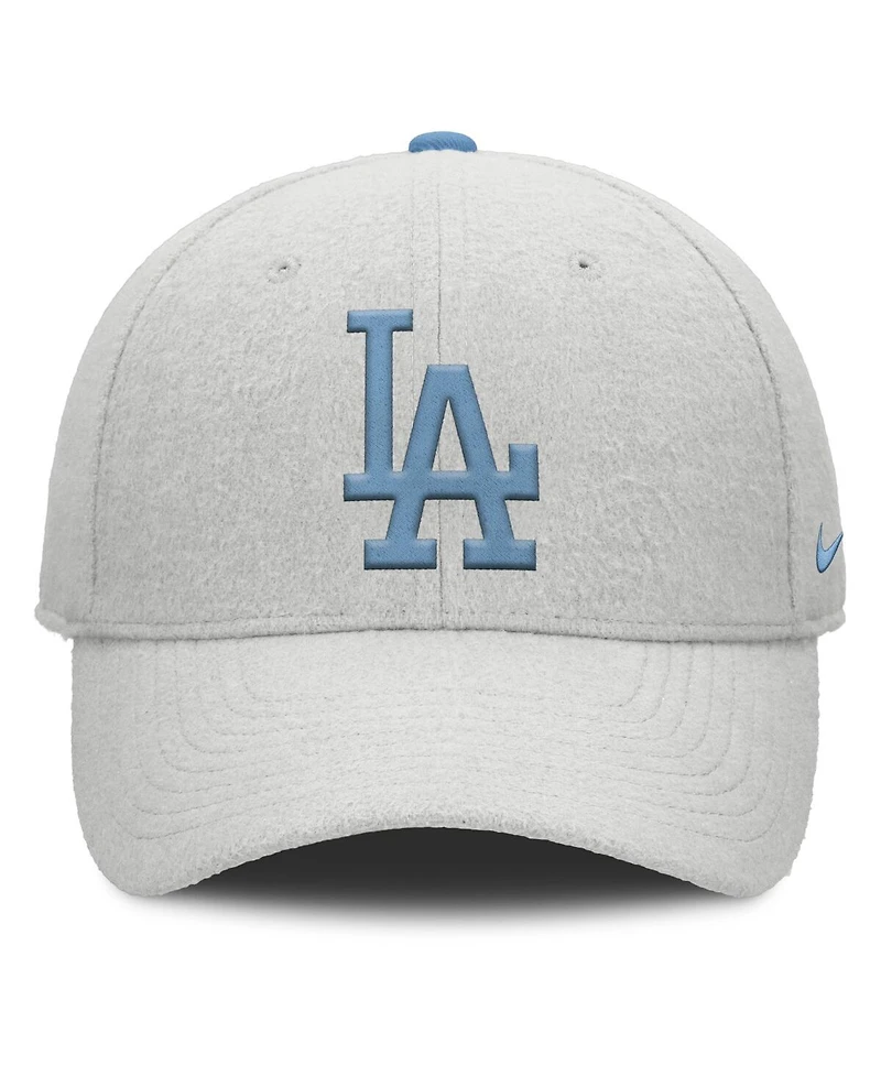 Nike Men's Gray Los Angeles Dodgers Club Adjustable Hat