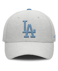 Nike Men's Gray Los Angeles Dodgers Club Adjustable Hat