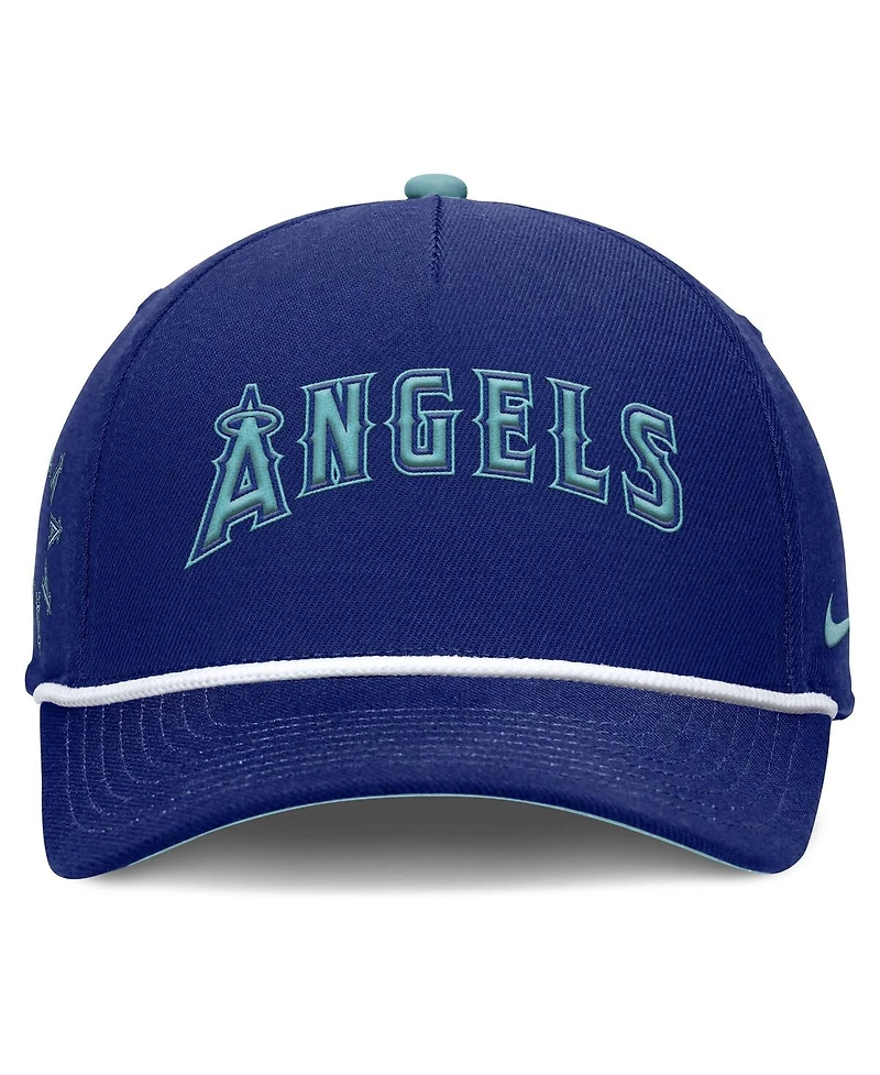 Nike Men's Royal Los Angeles Angels Father's Day Rise Adjustable Hat