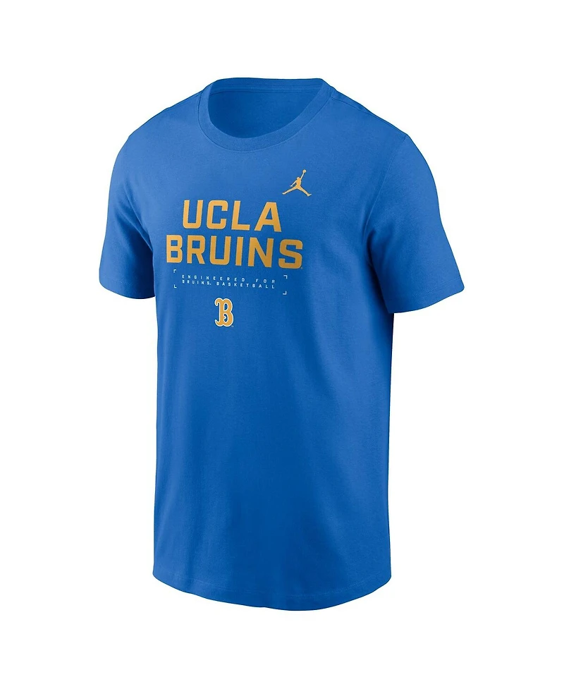 Jordan Men's Blue Ucla Bruins 2025 Courtside Basketball Performance T-Shirt