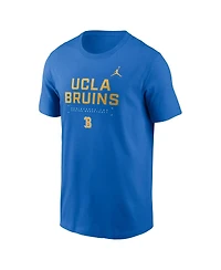 Jordan Men's Blue Ucla Bruins 2025 Courtside Basketball Performance T-Shirt